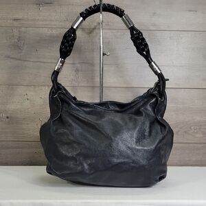 Barbara Milano Black Leather Bag